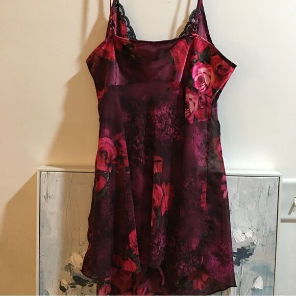 PRIVATE LUXURIES SEMI SHEER ADJUSTABLE STRAP TOP - Picture 4 of 5